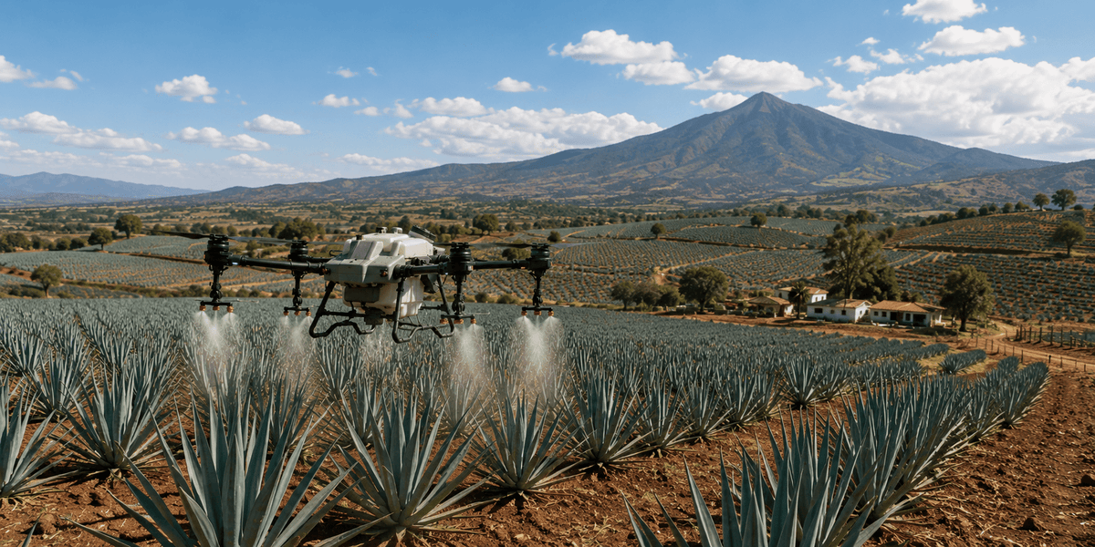 DJI Agras T40 en México: Agricultura de Precisión para un Campo Más Inteligente - DJI Shop
