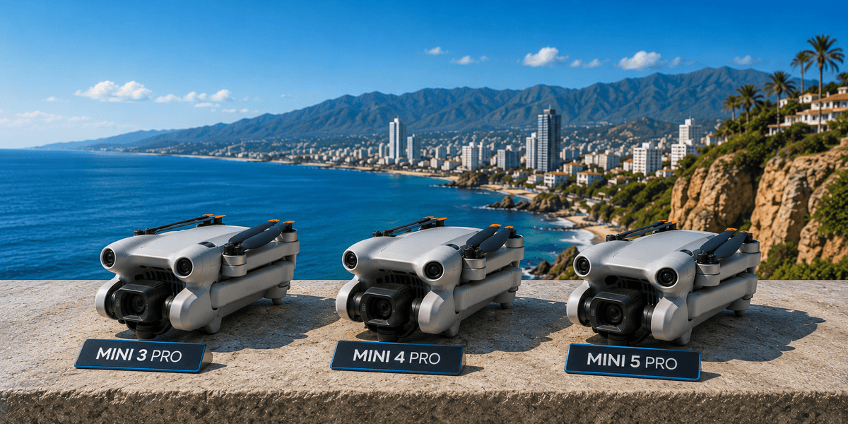 DJI Mini 3 Pro vs Mini 4 Pro vs Mini 5 Pro: ¿Cuál es el mejor dron DJI Mini para México? - DJI Shop
