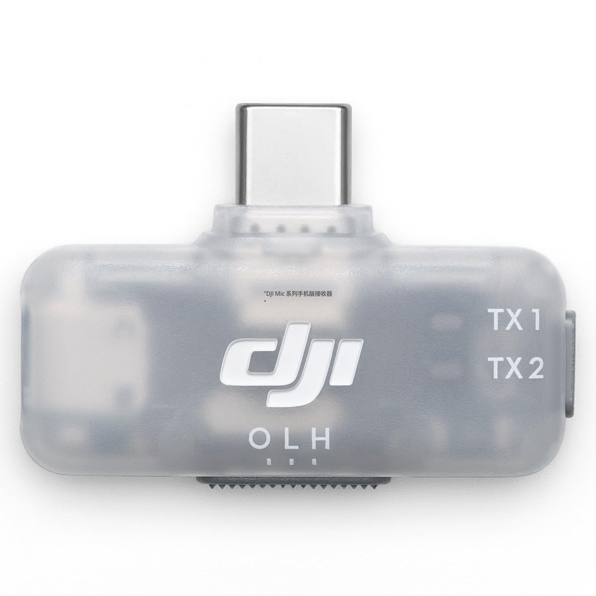 Receptor móvil de la Serie DJI Mic compatible con diferentes combinaciones de transmisores para grabación móvil