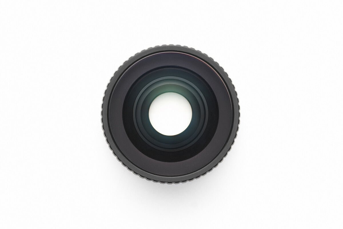 Vista frontal del objetivo de aumento de FOV para DJI Osmo Action 5 Pro con campo de visión de 182°