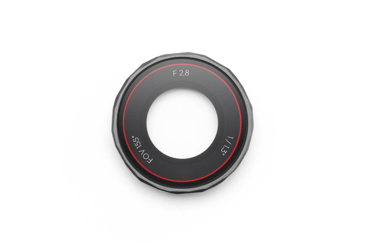 Protector de objetivo de vidrio para DJI Osmo Action 5 Pro con revestimiento exterior hidrofóbico