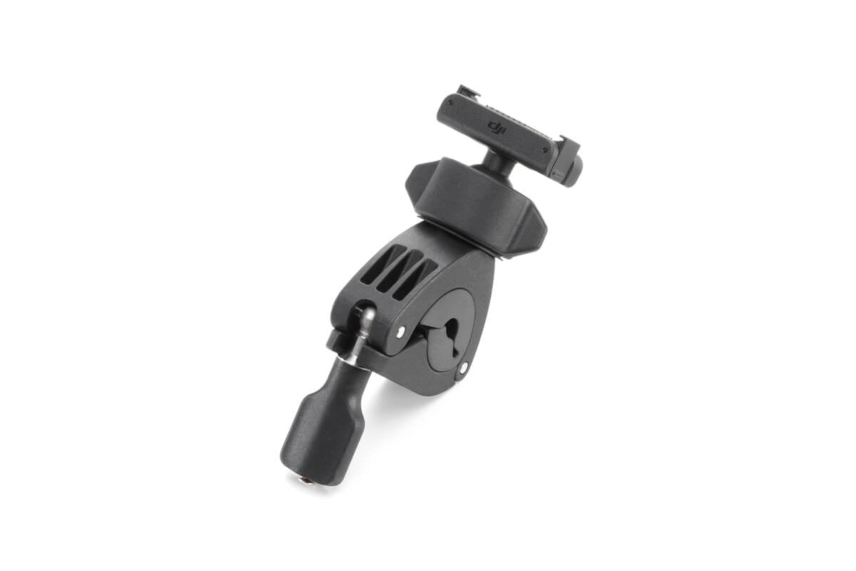 Soporte ajustable para manillar DJI Osmo Action con articulación para cambiar el ángulo de la cámara