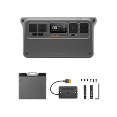 DJI Power 1000 V2 con accesorios para cargar varios dispositivos durante viajes, camping y trabajo exterior