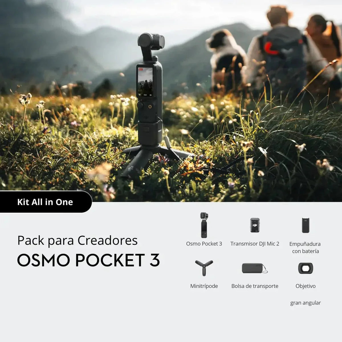 DJI Osmo Pocket 3 Creator Combo: la cámara portátil definitiva para creadores de contenido en México - DEXIN