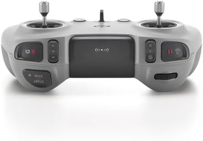 Vista superior del Control remoto 3 DJI FPV con botones y controles para gestionar diferentes funciones de vuelo