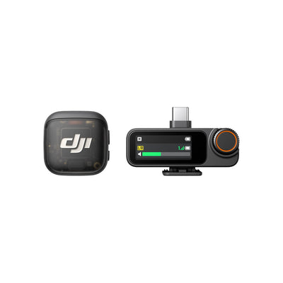 Kit DJI Mic 3 con transmisor y receptor para capturar audio inalámbrico
