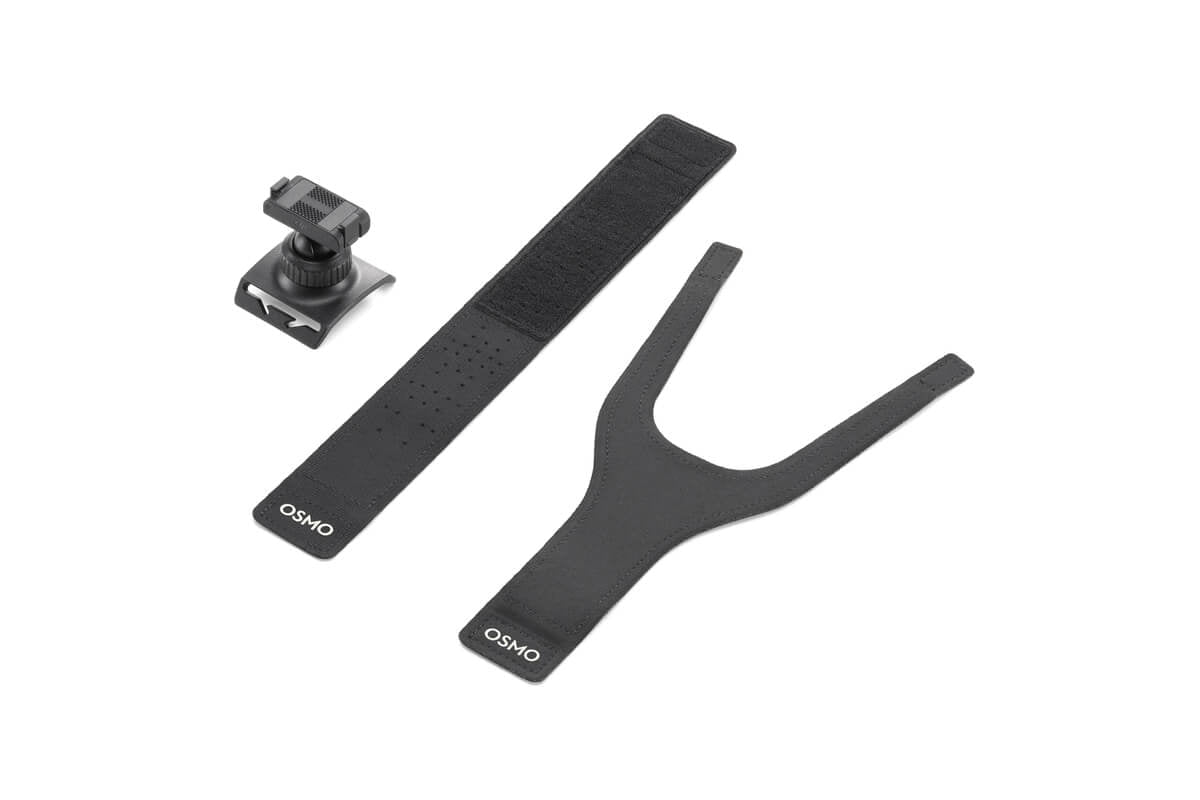 Sistema de montaje con correa 360° para DJI Osmo Action diseñado para grabaciones POV inmersivas