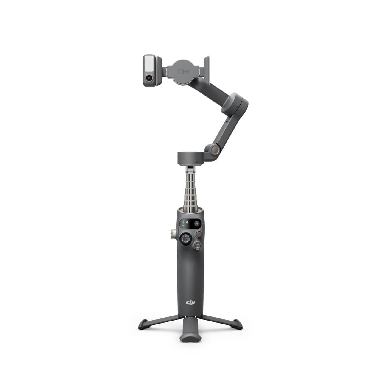 DJI Osmo Mobile 7 con trípode integrado para grabar videos estables con smartphone